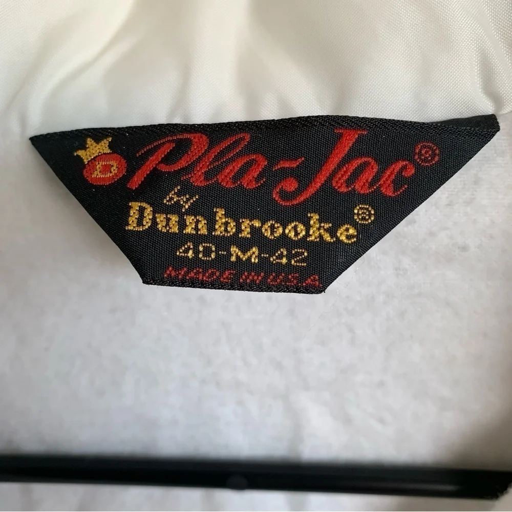 Vintage 80s Salem Middle School Swimming & Diving Hall of Fame Jacket